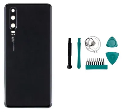 Produktbild von Huawei P30 Backcover schwarz - Set