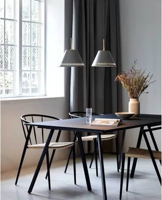 Zdjęcie produktu dla Nordlux lampa wisząca sosna szary 2 światła maks. 2 x 40W E27 bez żarówki