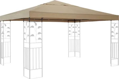 Immagine prodotto di Tettoia di ricambio per gazebo 3x3 m Tettoia per gazebo Beige Rivestimento di ricambio