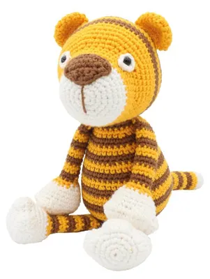 Immagine prodotto di Set per uncinetto Hardicraft Tigre 25 cm - Kit fai da te in cotone