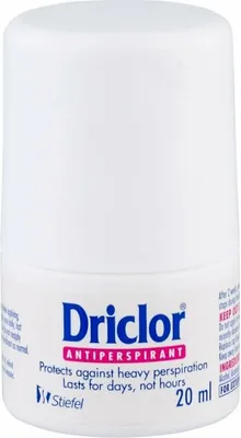 Produktbild von Driclor Antiperspirant Roll On Applicator Protects Against Heavy Perspiration 20ml