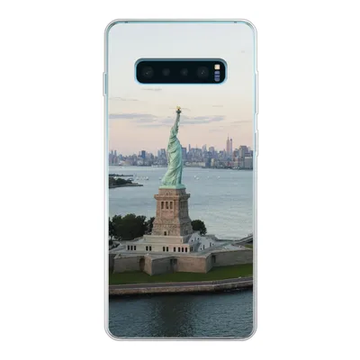 Produktbild von MuchoWow® Handyhülle Schutzhülle Hülle für Samsung Galaxy S10 Lite New York - Freiheitsstatue - Amerika Silikon Softcase Handy Hülle - Schutz