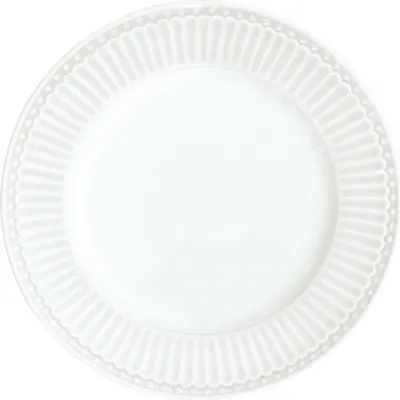 Produktbild von Greengate Alice Brotteller white 17,5 cm