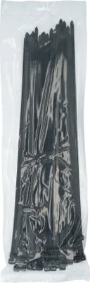 Produktbild von Womi Kabelbinder 450x7.6mm schwarz 100 Stück