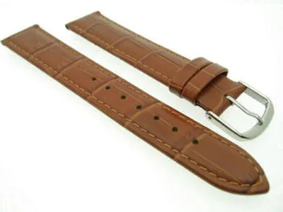 Produktbild von Rece Uhrenarmband Croco matt beige 22 mm XL