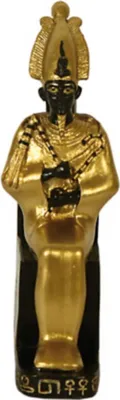 Produktbild von Ägyptischer Gott Osiris sitzend klein