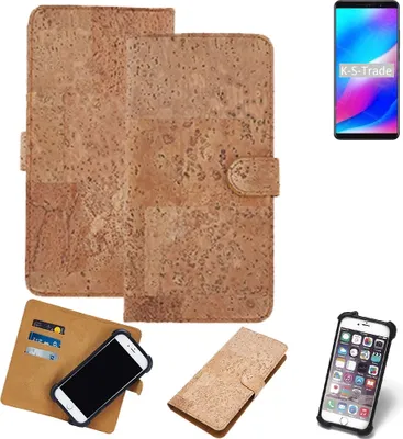Produktbild von K-S-Trade Hülle kompatibel mit Blackview Max 1  Kork Handyhülle Cover  Schutzhülle TPU Case Bumper in Hellbraun, (1x)