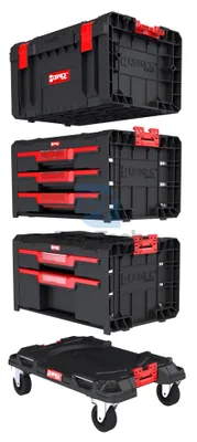 Obrázok produktu pre Súprava boxov na náradie QS PRO 2 16458