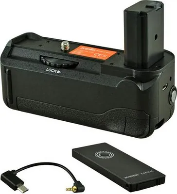 Zdjęcie produktu dla Battery Grip Jupio do Sony A6500 + kabel (2x NP-FW50)