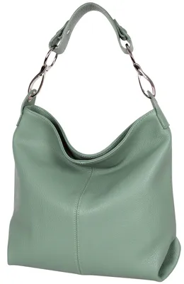 Produktbild von Omgoods – Italienische Ledertasche für Damen, im Hobo-Stil
