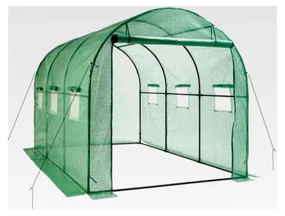 Produktbild von Gewächshaus Treibhaus Glashaus Frühbeet (200 x 300 x 200 cm) Grün