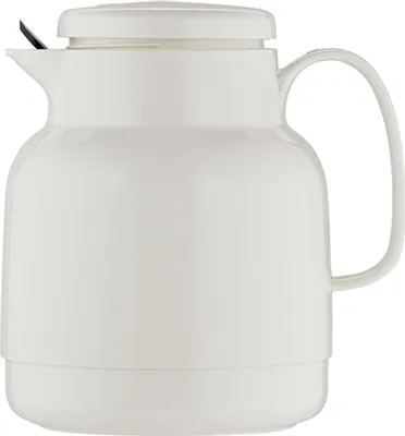 Produktbild von Helios Isolierkanne Mondo mit Teesieb 1,0 l weiß