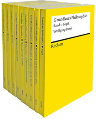 Image de Grundkurs Philosophie. Neun Bände eingeschweißt
