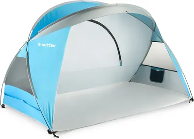 Produktbild von Outtec® beach shell - pop up stan, ochrana proti slunci, ochrana proti větru, plážový stan, plážový stan - 190x115x125 cm - pro miminka, děti a dospělé