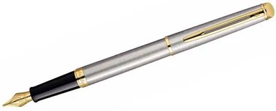 Image de WATERMAN Porte-plume H'misphre, acier inoxydable G.C.