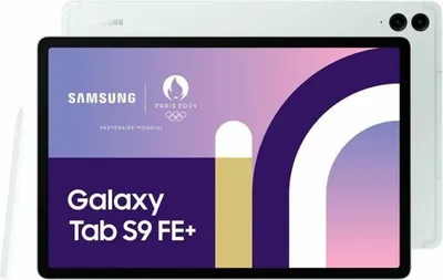 Produktbild von SAMSUNG SM-X610NLGAEUB Galaxy Tab S9 FE+ WIFI 31,50cm 12,4Zoll 8GB 128GB Light Green