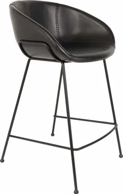 Produktbild von 2er Set Zuiver Feston Barhocker Stahl 65 cm