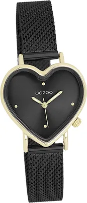 Produktbild von Oozoo Metall Damen Uhr Analog Quarzuhr Armband schwarz OOZOO Timepieces D2UOC11447