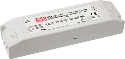 Produktbild von MEANWELL PLC-30-24, Installationsnetzteil, 30W 24V 1,25A CV+CC