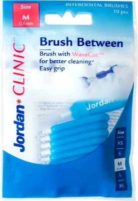 Obrázok produktu pre Jordan Szczoteczki międzyzębowe M, 10 sztuk