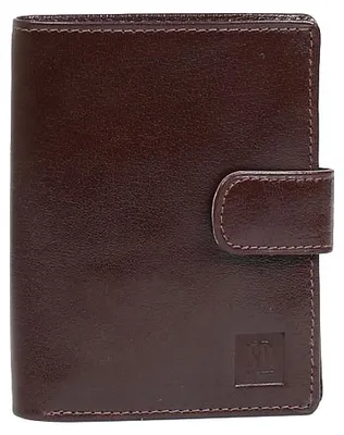 Image de Portefeuille pour hommes en cuir marron