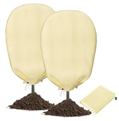 Obrázok produktu pre Zimná ochranná fólia, 80 g/m², pre rastliny v kvetináčoch, rozmer 200 x 240 cm, 2 kusy