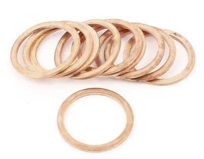 Produktbild von 10 Kupferdichtungsringe 24 x 30 x 1,5 mm
