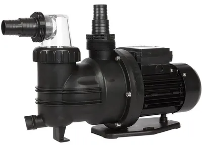 Imagen del producto de Bomba de piscina, bomba de circulación - Capacidad de 8,5 m³/hora - Para piscinas de hasta 33.000 litros - Fabricada en plástico