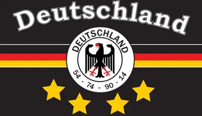 Produktbild von Flagge DEUTSCHLAND 7 4 Sterne 90 x 150cm, Stoffgewicht ca. 100 g/m² -Fahne- Hissfahne- Hissflagge - Sturmflagge -zum hissen -  - keine billige Chinaqualität