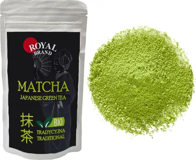 Obrázek produktu pro Matcha prášek 100 gbez přísad - 100 % přírodní prémiový japonský zelený čaj Matcha v prášku