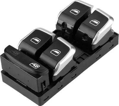 Produktbild von Przełącznik szyb elektrycznych do Audi - Pasuje do 8KD 959 851A / 8K0 959 851F - Wysokiej jakości część zamienna do szyb elektrycznych