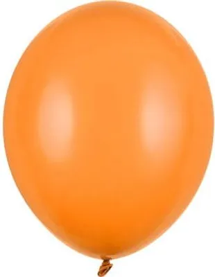 Produktbild von Starke Latexballons, Orange, Pastell-Mandarinorange, 12 cm, 100 Stück.
