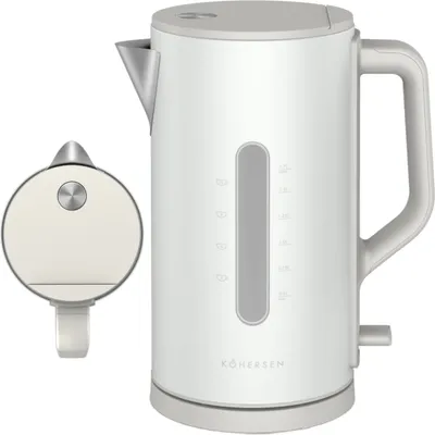 Produktbild von Kohernsen 3000W Kabelloser Stahlwasserkocher 1.7L Mit Antikalk-Filter