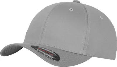 Produktbild von Urban Classics Flexfit Wooly Combed Cap Herren Basecap Einfarbig, Größe: S/M; Farbe: Silver