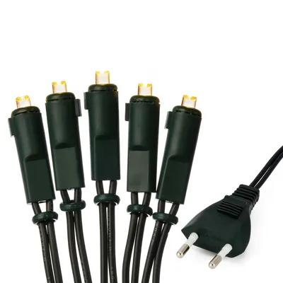 Produktbild von 20-tlg. LED-Minilichterkette, warm-weiß, innen, EU-Stecker