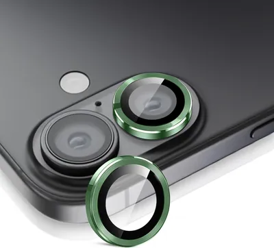 Produktbild von Kamera Linsenschutz Glas Set für Apple iPhone 17 Schutzglas Camera Linse Panzerfolie 9H Pastell Grün