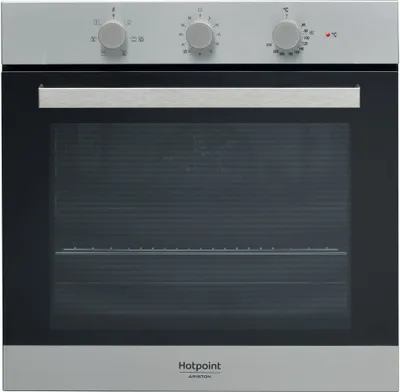 Hotpoint FA3 530 H IX HA 66 l 3600 W A Schwarz, Edelstahl