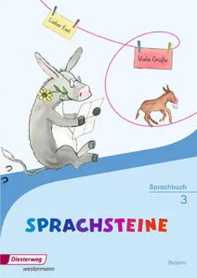 Obrázek produktu pro SPRACHSTEINE Sprachbuch 3. Bayern