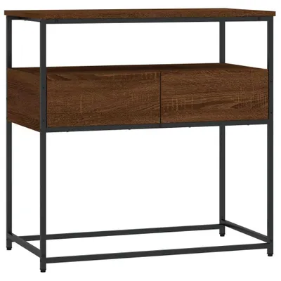 Produktbild von Konsolentisch Braun Eichen-Optik 75x40x75 cm Holzwerkstoff