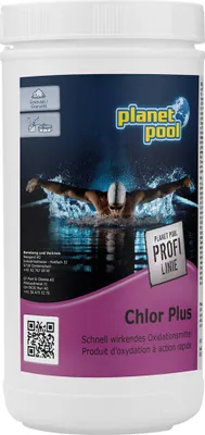 Produktbild von Planet Pool Profi Line - Chlor PLUS - Baden nach ca. 30 Minuten,1 kg