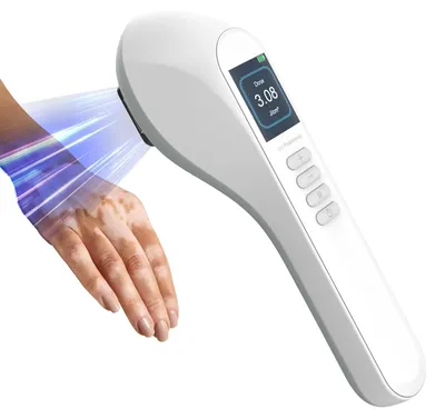 Obrázok produktu pre UVB fototerapeutická lampa, LCD displej, časovač, 1 sada