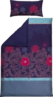 Produktbild von REDBEST Wendebettwäsche blau 1x 135x200 cm + 1x 40x80 cm
