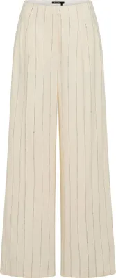 Produktbild von Marc Aurel Bundfaltenhose mit Streifenmuster beige varied 38