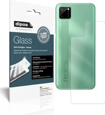 Produktbild von Schutzfolie für Oppo Realme C11 Rückseite Folie Anti-Shock matt Displayschutz