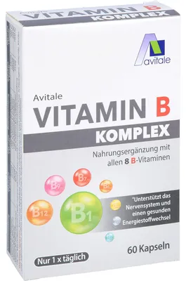 Obrázek produktu pro Vitamin B Complex Capsules 60 kapslí
