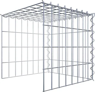 Produktbild von Anbaugabione Typ 4 40 cm x 40 cm x 40 cm (L x H x T), Maschenweite 5 cm x 10 cm, Spirale