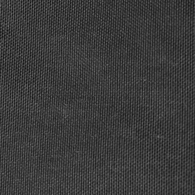 A close-up view of dark gray fabric with a ribbed texture.