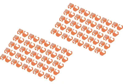 Imagen del producto de Digitus A-CC-O DIGITUS Farbclips für Patchkabel 100Stk. Orange
