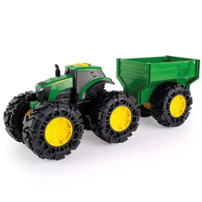 Image de TOMY John Deere Monster avec remorque 47353