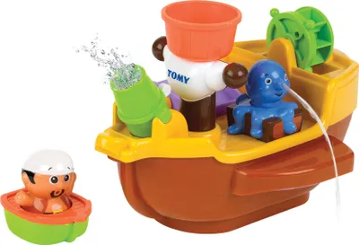 Obrázok produktu pre Tomy Toomies Pirate Bath Ship, Loď do vane, Chlapec / dievča, 1,5 rok / roky, Plast, Viacfarebný